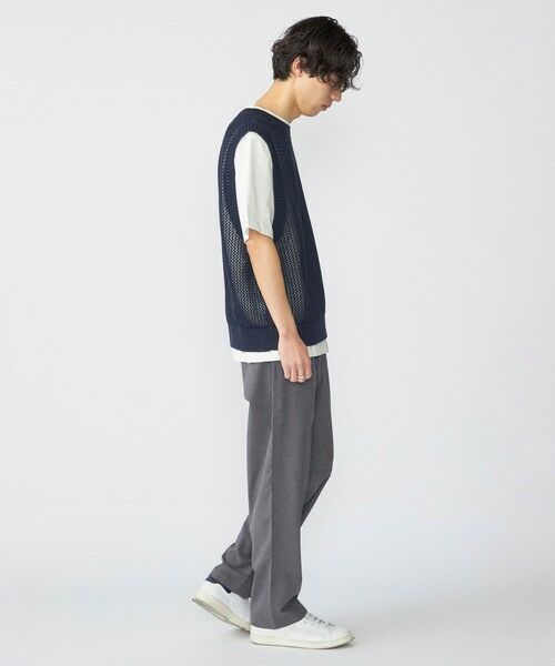 SHIPS / シップス ベスト | SHIPS:〈手洗い可能〉メッシュ ニット ベスト | 詳細17