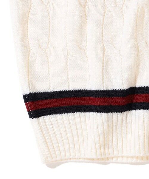 SHIPS / シップス ベスト | 【Southwick別注】Alan Paine: Wool Cricket Vest | 詳細10