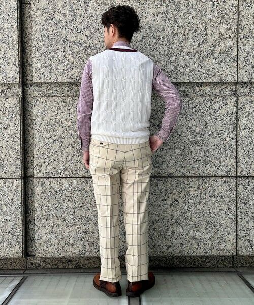 SHIPS / シップス ベスト | 【Southwick別注】Alan Paine: Wool Cricket Vest | 詳細6