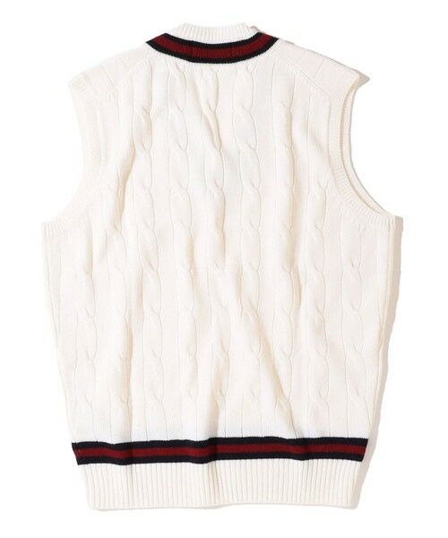SHIPS / シップス ベスト | 【Southwick別注】Alan Paine: Wool Cricket Vest | 詳細7