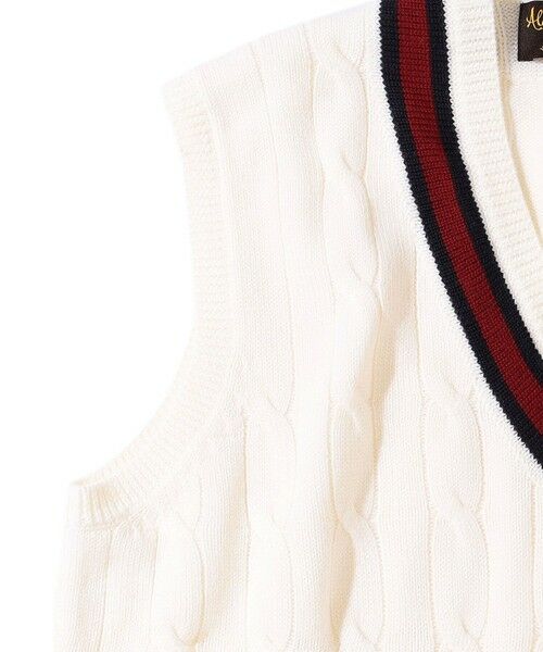 SHIPS / シップス ベスト | 【Southwick別注】Alan Paine: Wool Cricket Vest | 詳細9