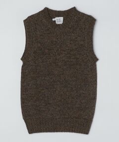 SHIPS / シップス ベスト | 【SHIPS別注】knitbrary: アルパカ Vネック ニットベスト