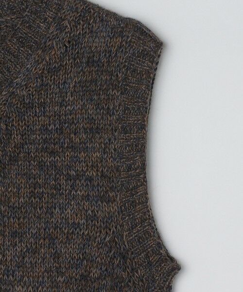 SHIPS / シップス ベスト | 【SHIPS別注】knitbrary: アルパカ Vネック ニットベスト | 詳細4