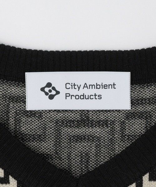 SHIPS / シップス ベスト | City Ambient Products:〈手洗い可能〉ジオメトリック ジャカード ニット ベスト | 詳細4