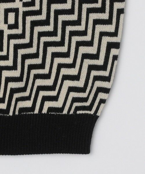 SHIPS / シップス ベスト | City Ambient Products:〈手洗い可能〉ジオメトリック ジャカード ニット ベスト | 詳細6