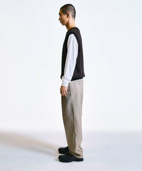 SHIPS / シップス ベスト | City Ambient Products:〈手洗い可能〉ジオメトリック ジャカード ニット ベスト | 詳細9