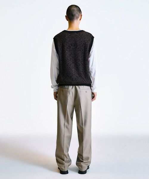 SHIPS / シップス ベスト | City Ambient Products:〈手洗い可能〉ジオメトリック ジャカード ニット ベスト | 詳細10