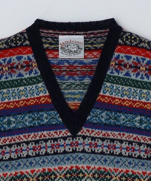 SHIPS / シップス ベスト | JAMIESONS KNITWEAR: FAIRISLE VEST | 詳細4