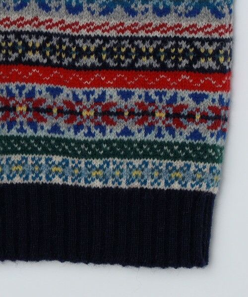 SHIPS / シップス ベスト | JAMIESONS KNITWEAR: FAIRISLE VEST | 詳細6