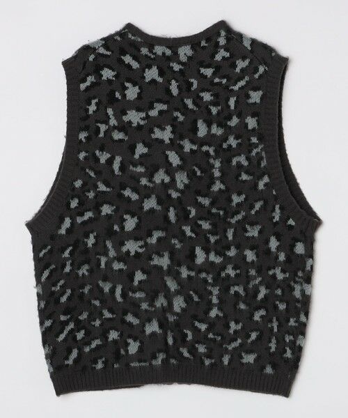 SHIPS / シップス ベスト | TOWNCRAFT:〈手洗い可能〉ヴィンテージ パターン 総柄 シャギー ニット ベスト | 詳細2