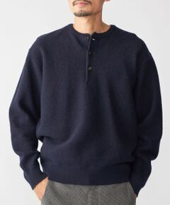 SHIPS / シップス ニット・セーター | SHIPS: ヘビー ボイルド ヘンリーネック ニット