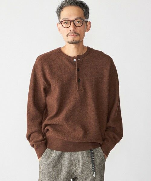 SHIPS / シップス ニット・セーター | SHIPS: ヘビー ボイルド ヘンリーネック ニット | 詳細6