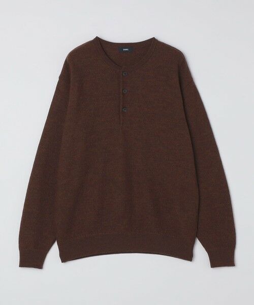 SHIPS / シップス ニット・セーター | SHIPS: ヘビー ボイルド ヘンリーネック ニット | 詳細7