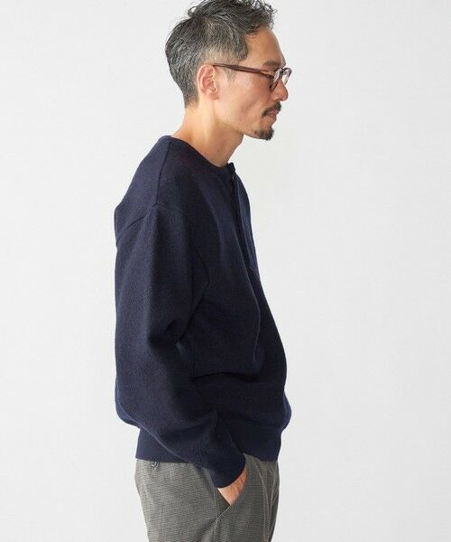 SHIPS / シップス ニット・セーター | SHIPS: ヘビー ボイルド ヘンリーネック ニット | 詳細20