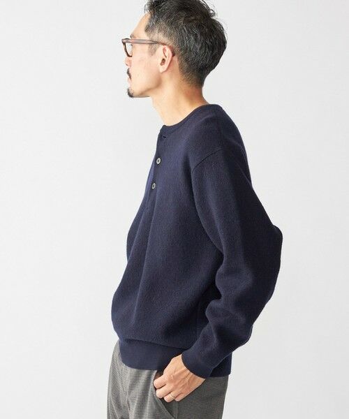 SHIPS / シップス ニット・セーター | SHIPS: ヘビー ボイルド ヘンリーネック ニット | 詳細18