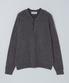 SHIPS / シップス ニット・セーター | City Ambient Products: シャギー ヘンリー ネック ニット