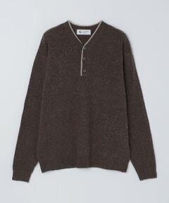 SHIPS / シップス ニット・セーター | City Ambient Products: シャギー ヘンリー ネック ニット