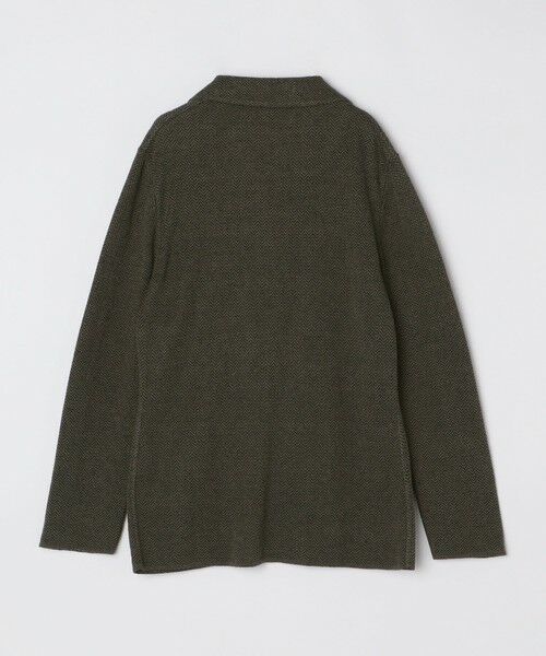 SHIPS / シップス ナイロンジャケット | 【SHIPS別注】FLY3: コットン/リネン ヘリンボーン ニット ブレザー | 詳細7
