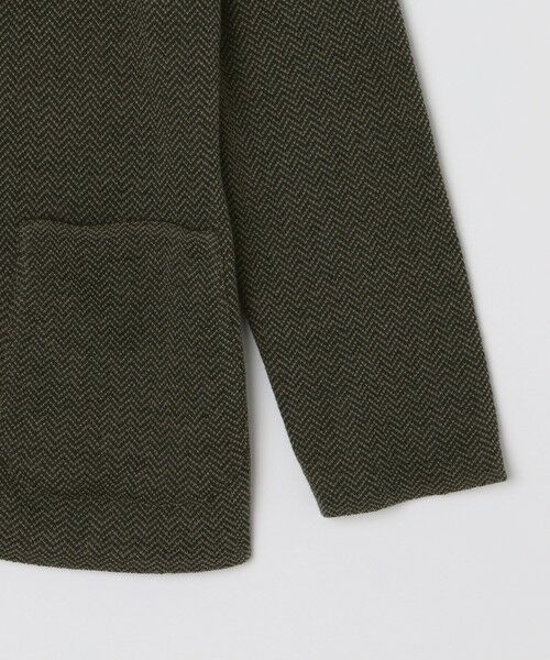 SHIPS / シップス ナイロンジャケット | 【SHIPS別注】FLY3: コットン/リネン ヘリンボーン ニット ブレザー | 詳細11