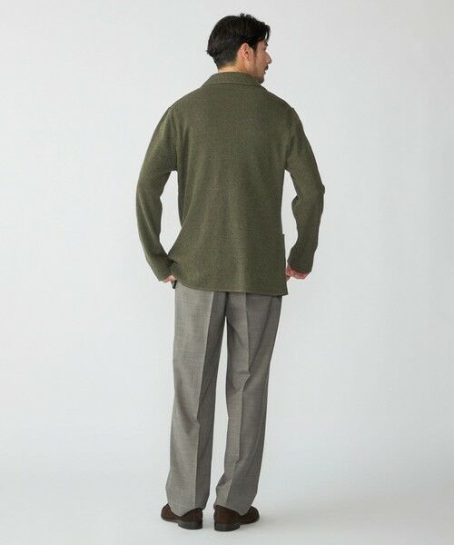 SHIPS / シップス ナイロンジャケット | 【SHIPS別注】FLY3: コットン/リネン ヘリンボーン ニット ブレザー | 詳細5