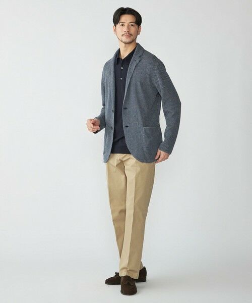 SHIPS / シップス ナイロンジャケット | 【SHIPS別注】FLY3: コットン/リネン ヘリンボーン ニット ブレザー | 詳細20