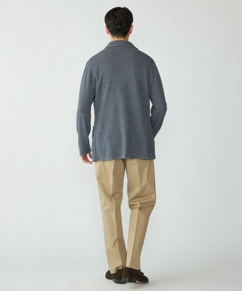 SHIPS / シップス ナイロンジャケット | 【SHIPS別注】FLY3: コットン/リネン ヘリンボーン ニット ブレザー | 詳細21