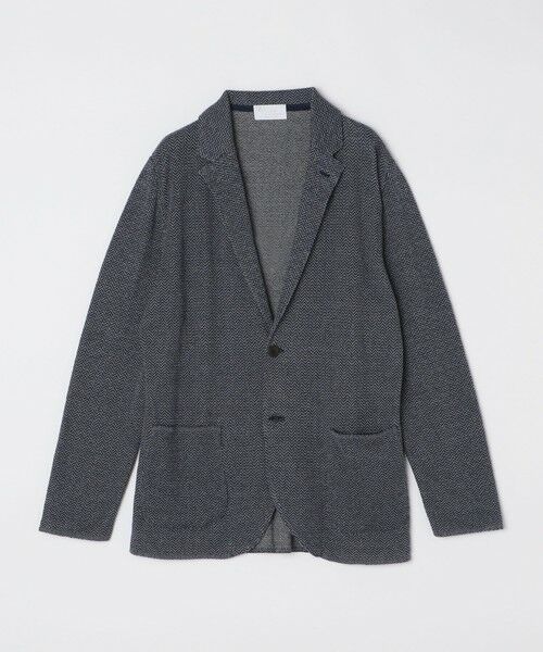 SHIPS / シップス ナイロンジャケット | 【SHIPS別注】FLY3: コットン/リネン ヘリンボーン ニット ブレザー | 詳細22