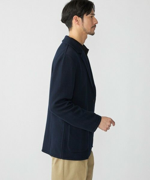 SHIPS / シップス ナイロンジャケット | 【SHIPS別注】FLY3: コットン ニット ブレザー | 詳細3