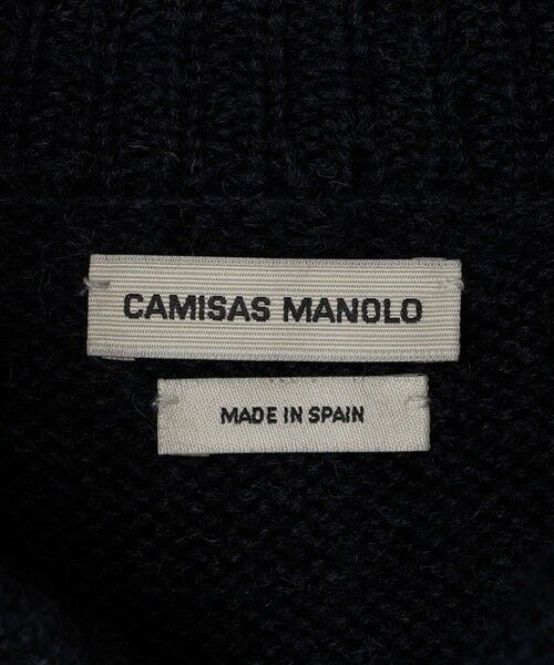 SHIPS / シップス ナイロンジャケット | CAMISAS MANOLO: KNITTED JACKET | 詳細5