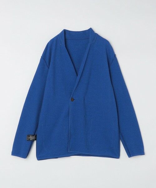 SHIPS / シップス ナイロンジャケット | BATEAUX DE SHIPS: リネン ダブル ブレスト ニット ジャケット | 詳細10