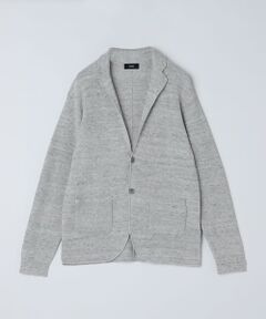 SHIPS / シップス ナイロンジャケット | SHIPS: 14ゲージ リネン ニット 2ボタン ジャケット