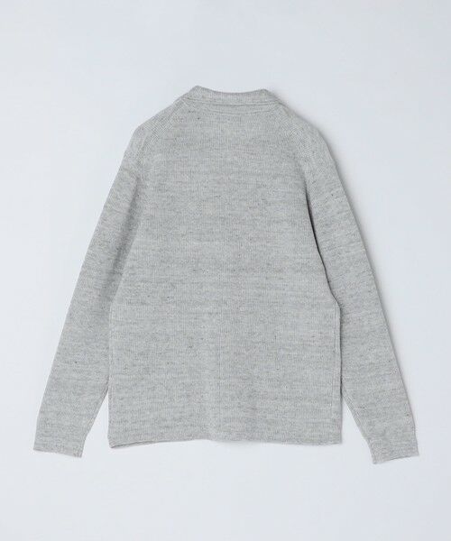 SHIPS / シップス ナイロンジャケット | SHIPS: 14ゲージ リネン ニット 2ボタン ジャケット | 詳細1