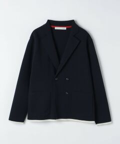 SHIPS / シップス ナイロンジャケット | BATEAUX DE SHIPS: ミラノリブ ダブルブレスト ジャケット