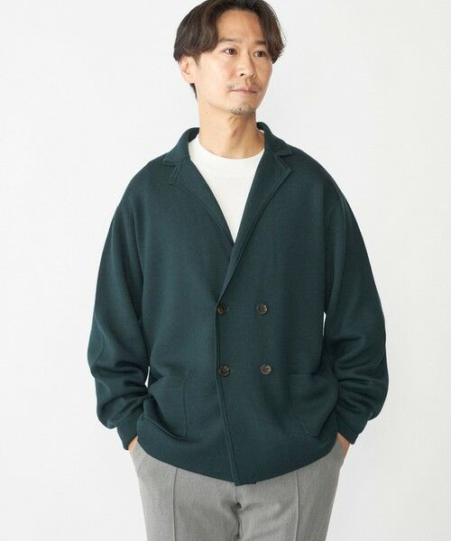 SHIPS / シップス ナイロンジャケット | SHIPS: ダブル ニット ジャケット | 詳細9