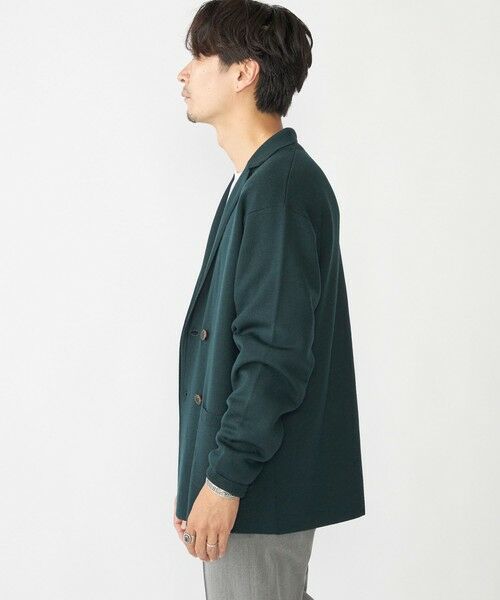 SHIPS / シップス ナイロンジャケット | SHIPS: ダブル ニット ジャケット | 詳細10