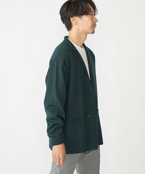 SHIPS / シップス ナイロンジャケット | SHIPS: ダブル ニット ジャケット | 詳細12