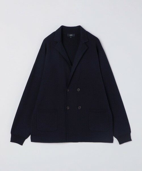 SHIPS / シップス ナイロンジャケット | SHIPS: ダブル ニット ジャケット | 詳細21