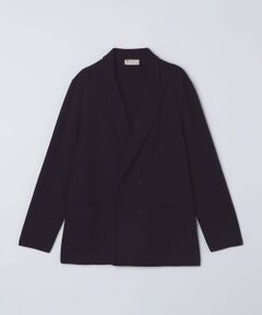 SHIPS / シップス ナイロンジャケット | FLY3: ウール ダブルブレスト ニット ジャケット