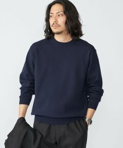 SHIPS / シップス ニット・セーター | 【WEB限定】SHIPS:〈ネックが選べる/手洗い可能〉テレワーク ビズ ワンポイント ロゴ ニット