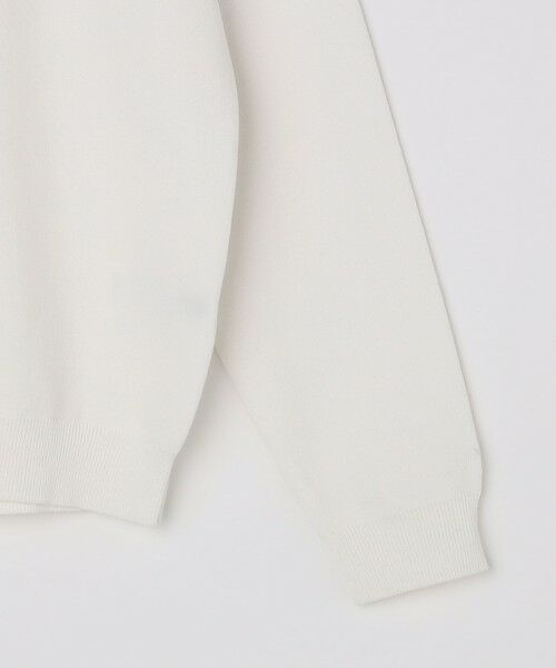 SHIPS / シップス ニット・セーター | 【WEB限定】SHIPS:〈ネックが選べる/手洗い可能〉テレワーク ビズ ワンポイント ロゴ ニット | 詳細16