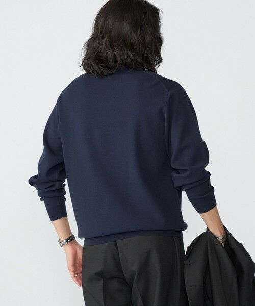 SHIPS / シップス ニット・セーター | 【WEB限定】SHIPS:〈ネックが選べる/手洗い可能〉テレワーク ビズ ワンポイント ロゴ ニット | 詳細26