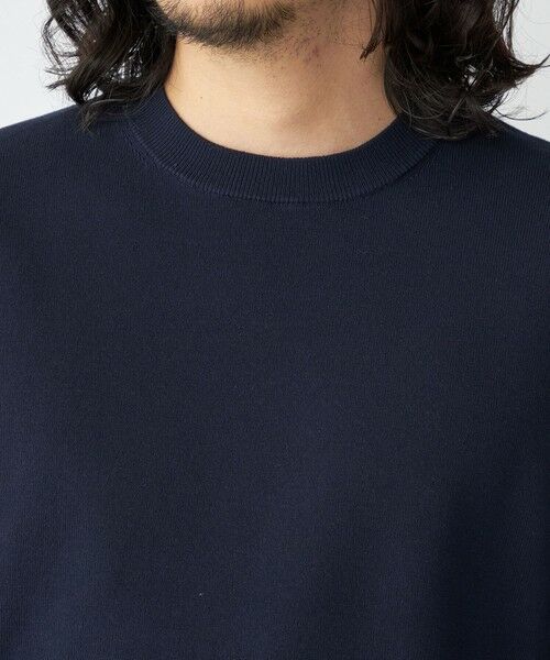SHIPS / シップス ニット・セーター | 【WEB限定】SHIPS:〈ネックが選べる/手洗い可能〉テレワーク ビズ ワンポイント ロゴ ニット | 詳細29