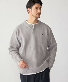 SHIPS / シップス ニット・セーター | 【WEB限定】SHIPS: ヘンリーネック レイヤード ニット