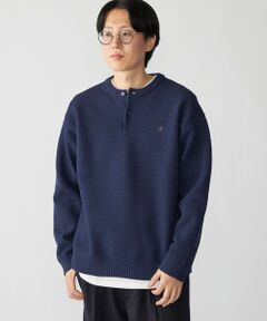 SHIPS / シップス ニット・セーター | 【WEB限定】SHIPS: ヘンリーネック レイヤード ニット