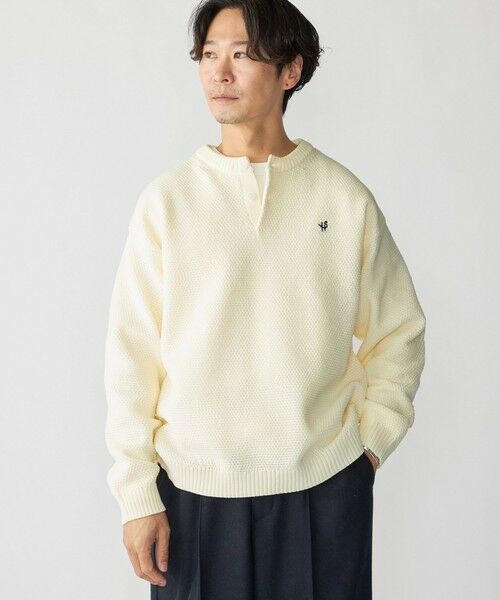 SHIPS / シップス ニット・セーター | 【WEB限定】SHIPS: ヘンリーネック レイヤード ニット | 詳細2