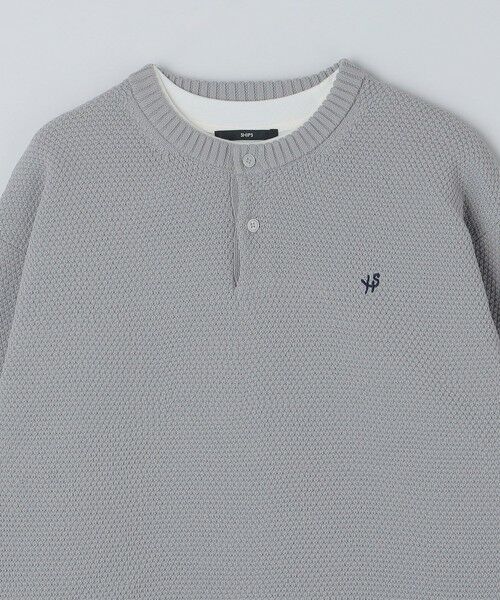 SHIPS / シップス ニット・セーター | 【WEB限定】SHIPS: ヘンリーネック レイヤード ニット | 詳細12