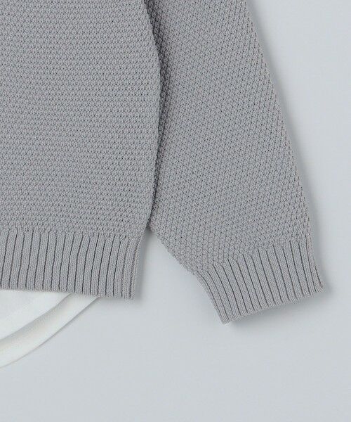 SHIPS / シップス ニット・セーター | 【WEB限定】SHIPS: ヘンリーネック レイヤード ニット | 詳細13