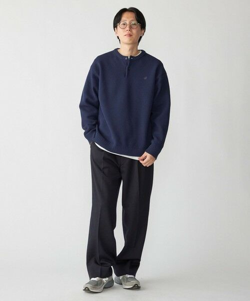 SHIPS / シップス ニット・セーター | 【WEB限定】SHIPS: ヘンリーネック レイヤード ニット | 詳細29