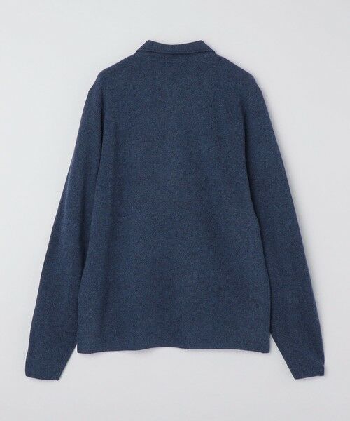 SHIPS / シップス ニット・セーター | ALANPAINE: ジーロング ウール 12ゲージ 2ポケット ニットシャツ | 詳細2