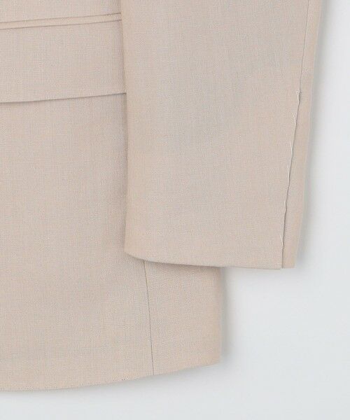 SHIPS / シップス テーラードジャケット | 【SHIPS別注】CARUSO: アイーダ ワイドラペル アイリッシュ リネン ジャケット | 詳細5